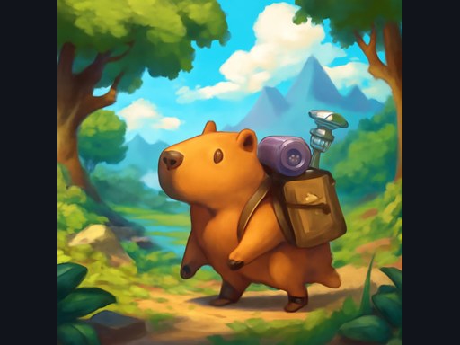 Flash Flash Capybara Screw Jam - Free Game Online