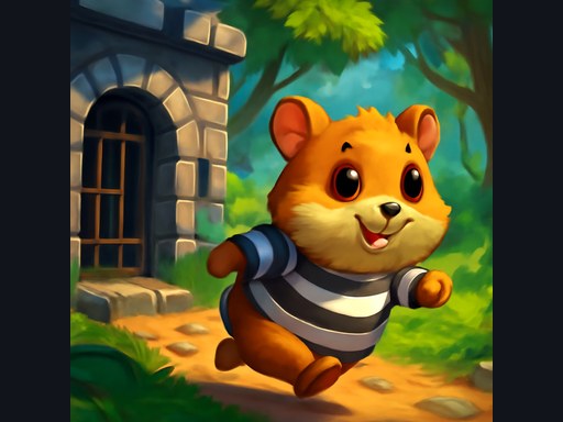 Star Star Hamster Escape Prison - Free HTML5 Browser Game
