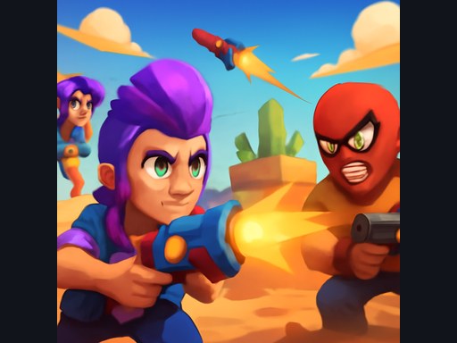 Turbo Mini Brawlers Arena Battle - Free HTML5 Browser Game